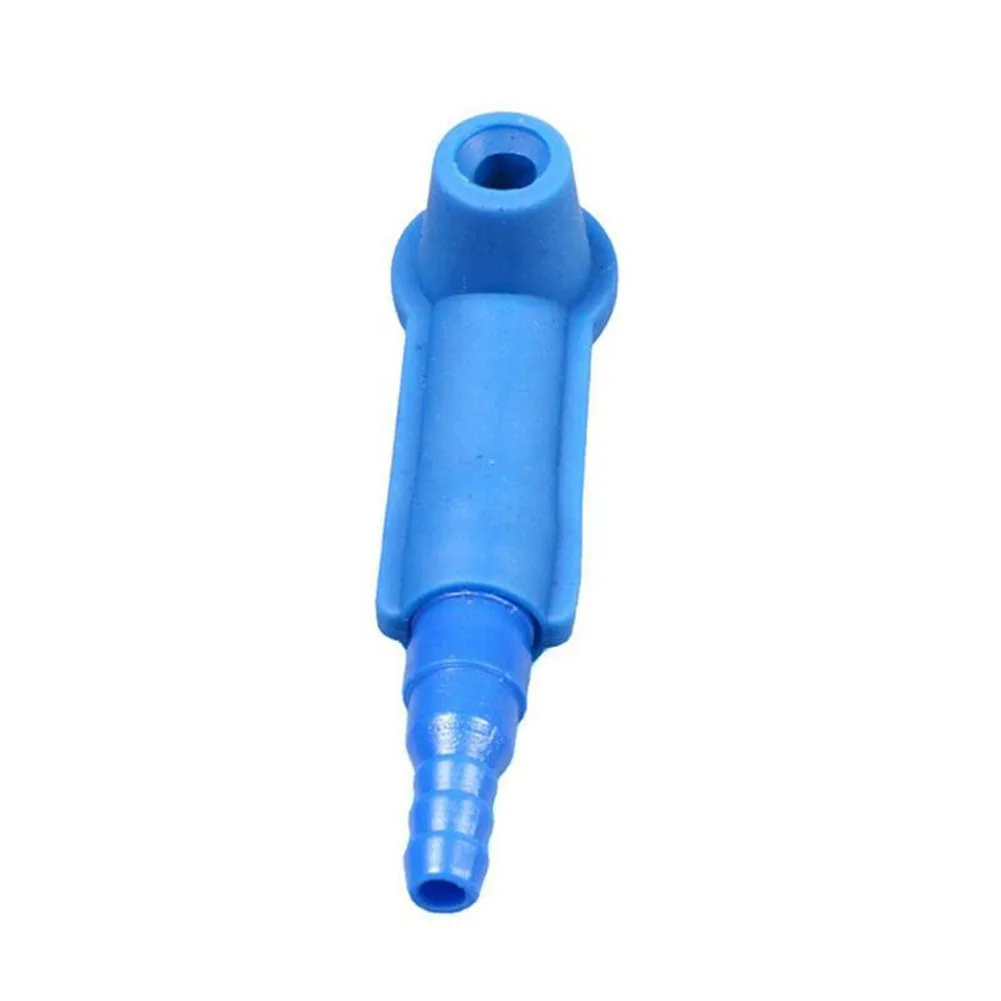 1pcs Exchange Tool Connector Blue For Cars Trucks Automobile Oil Change Tools Quick Change Tool Suction Pipe Practical