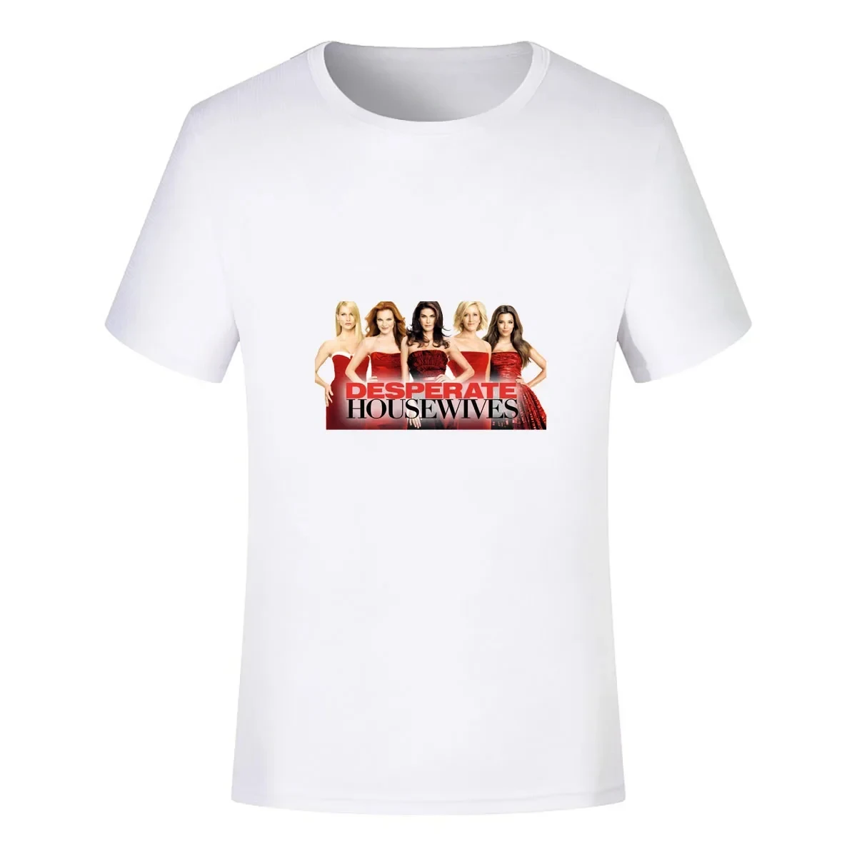 Classic Bree Van De Desperate Housewives Graphic T Shirts for Woman Nostalgia TV Show Fans Tees Street Fashion Clothes White