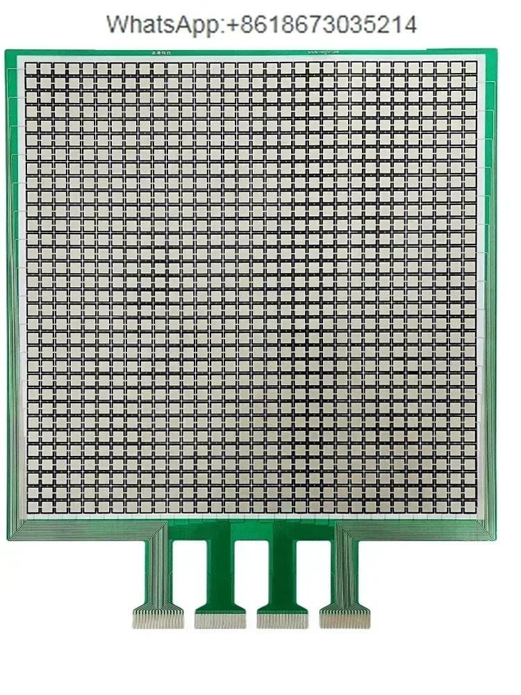 

Large format piezoresistive distributed flexible thin film pressure sensor and test system data collection collector M3232L