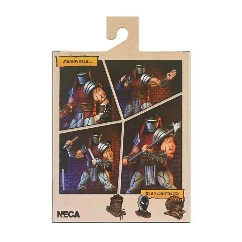الأصلي NECA 54445 النينجا السلاحف القدم المنفذ النخبة الحرس الألوان الكلاسيكية التقطيع أنيمي عمل نموذج لجسم دمية لعبة الهدايا