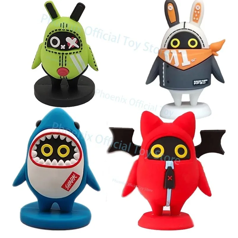 

Zenless Zone Zero Devilboo Bangboo Figure Cute ZZZ Eous Figures Toy Game Random Play Sharkboo Amillion Bangboos Model Doll Gift