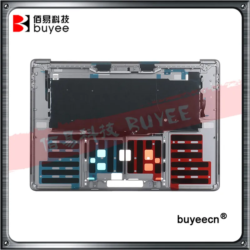 Imagem -02 - Computador Portátil A2141 Topcase Eua Reino Unido ru fr ge sp Árabe Inglês Teclado para Macbook Pro Retina 16 A2141 Teclado Apoio de Mãos Touchbar