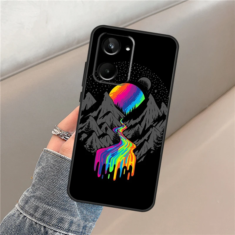 Cosmic River For Realme C33 C55 C53 C35 C31 C30 C21Y C25s C15 GT Neo 5 3 3T 2T 8 9 10 11 Pro Plus Case