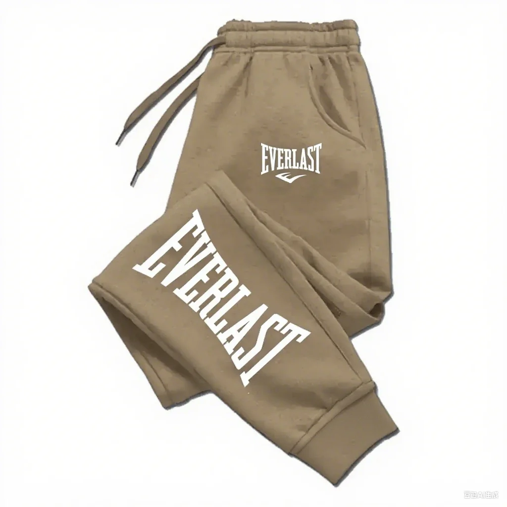 

Спортивные брюки из чистого хлопка 2025 EVERLAST, мужские и женские одинаковые спортивные брюки, спортивные повседневные брюки, свободные спортивные брюки Sp