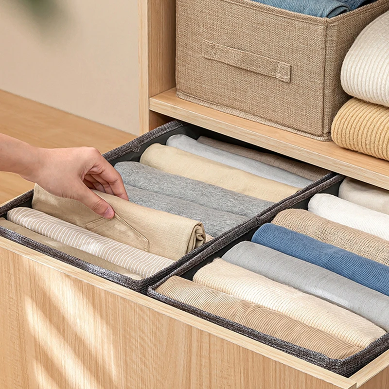 صندوق تخزين من القماش من القماش لكتاب الملابس والألعاب أشتات تخزين خزانة قابلة للطي وخزانة ملابس وخزانة ملابس ومنظم حمالة صدر