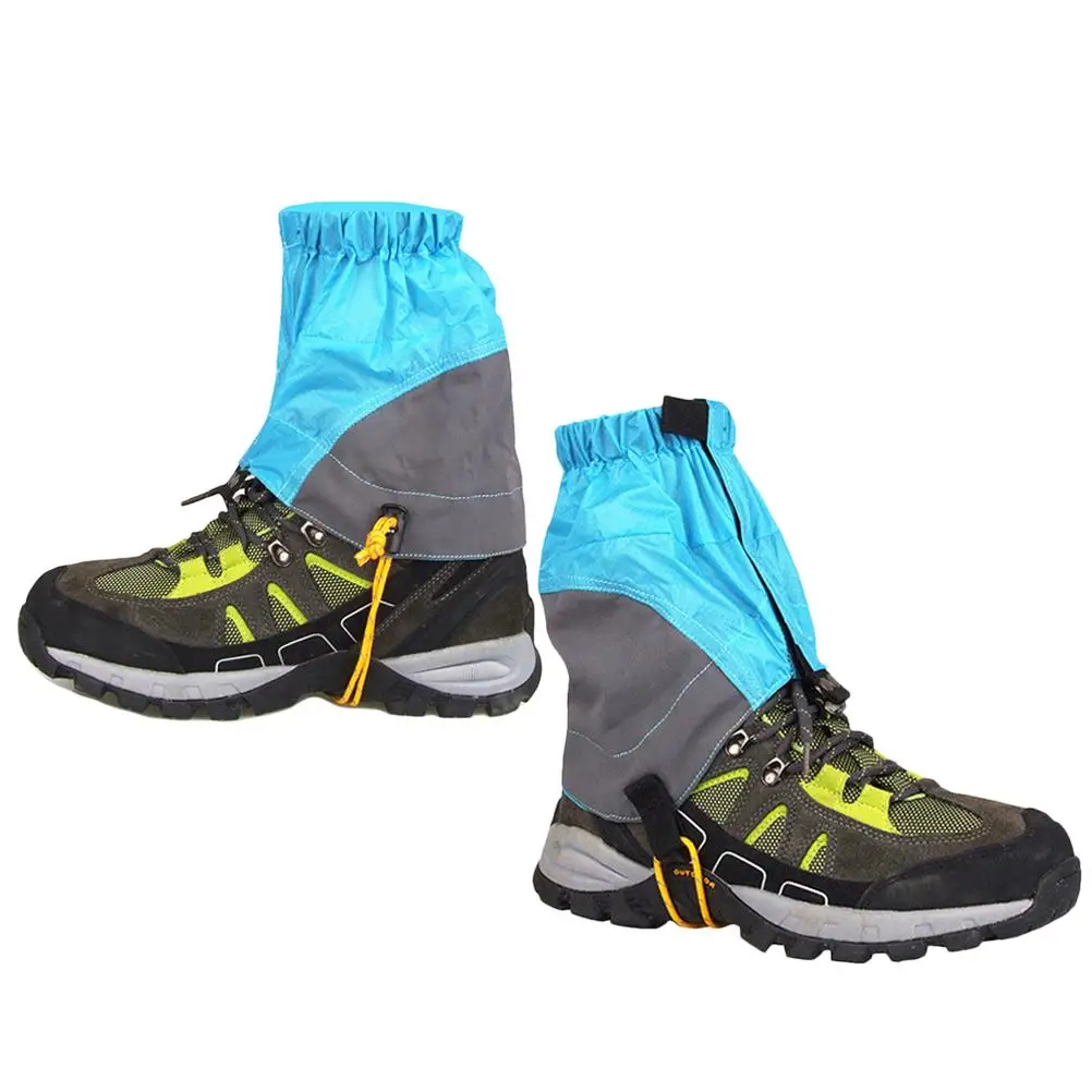 

Hiking Shoe Covers Lightweight Low Gaiters Adjustable Footwear Shin Guards Snow Ankle Outdoor Activities Leg Protectors