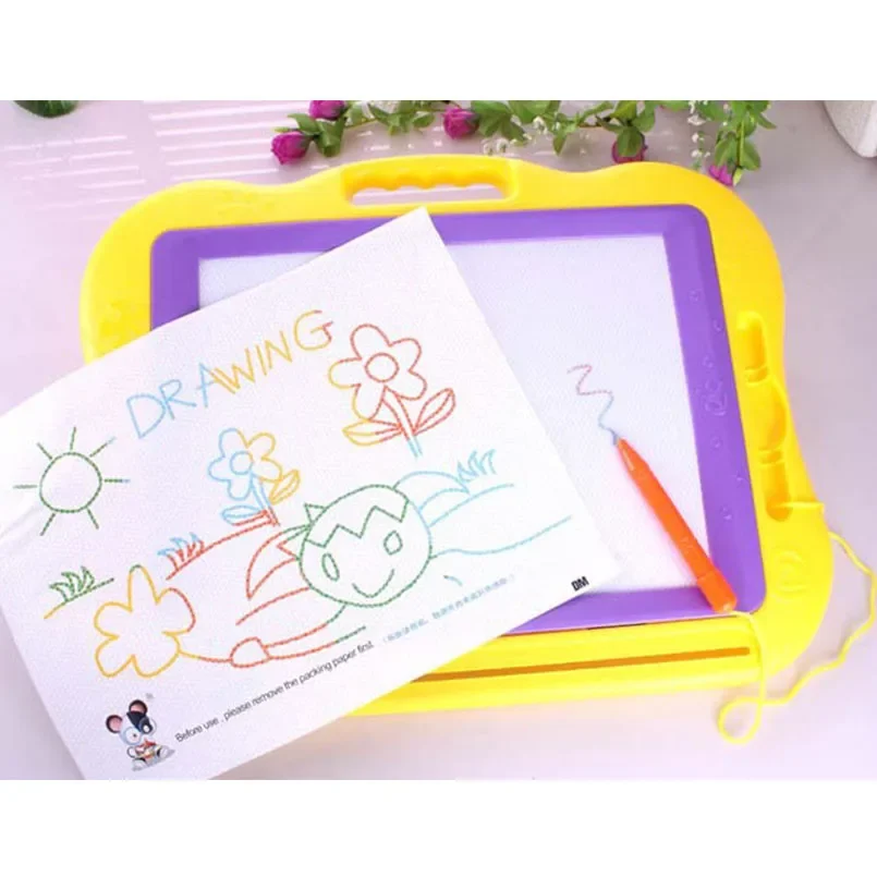 Kids Color Graffiti Board Toy Kids Early stage Artistic painting Toy Magnetic Cartoon Drawing Board Toy Educational Drawing Gift
