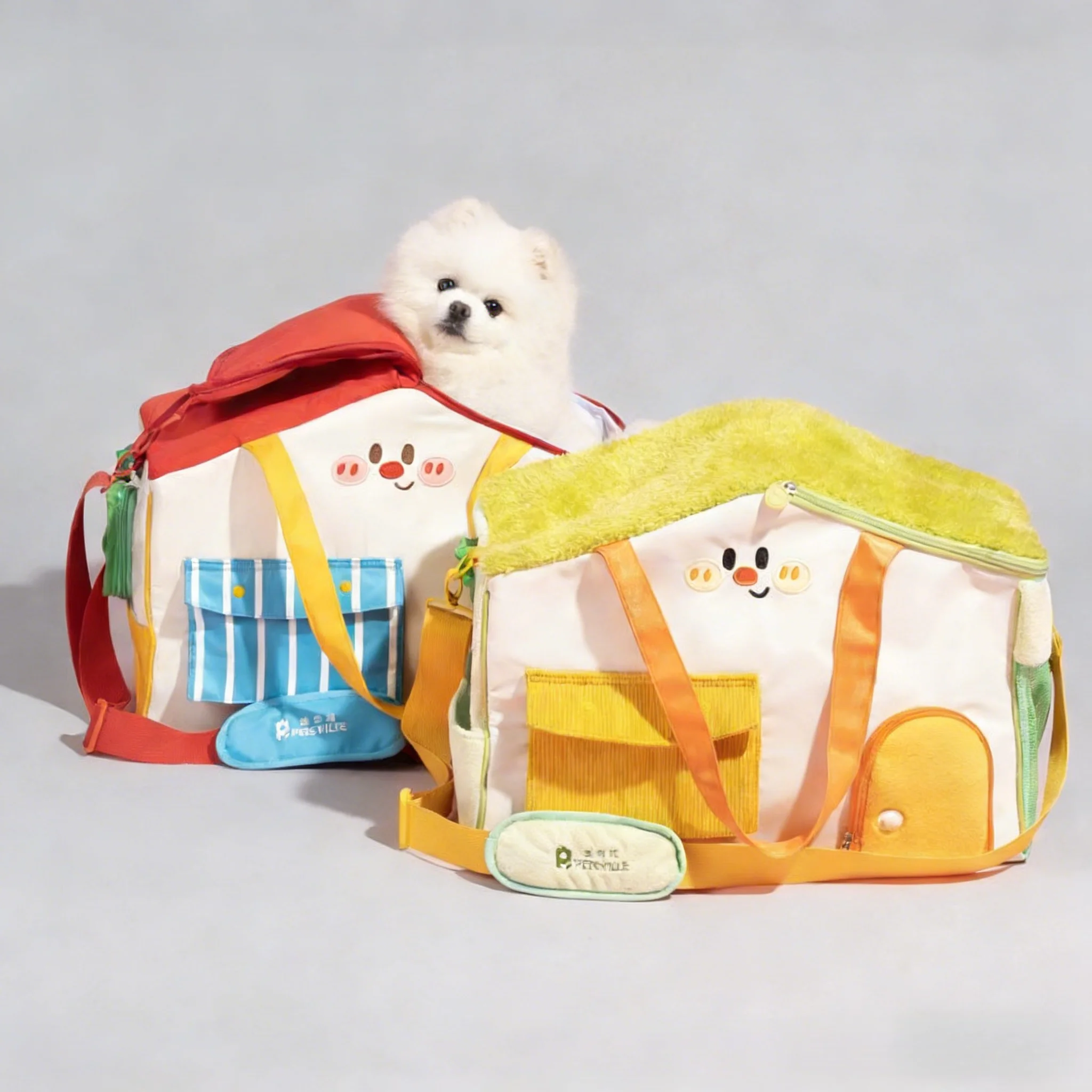 

Dopamine Pet Cat Carrier Backpack Foldable Pet Carrier Transport Travel Bag Expandable Large Capacity Creative for Cats Dogs