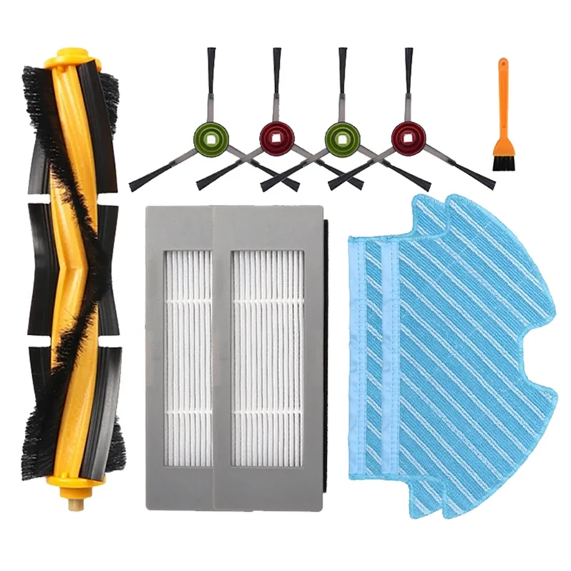 

Прочный для Ecovacs Debot OZMO 900 905 DN55, запасные части для робота-пылесоса, основная боковая щетка, HEPA-фильтр, тряпки для швабры