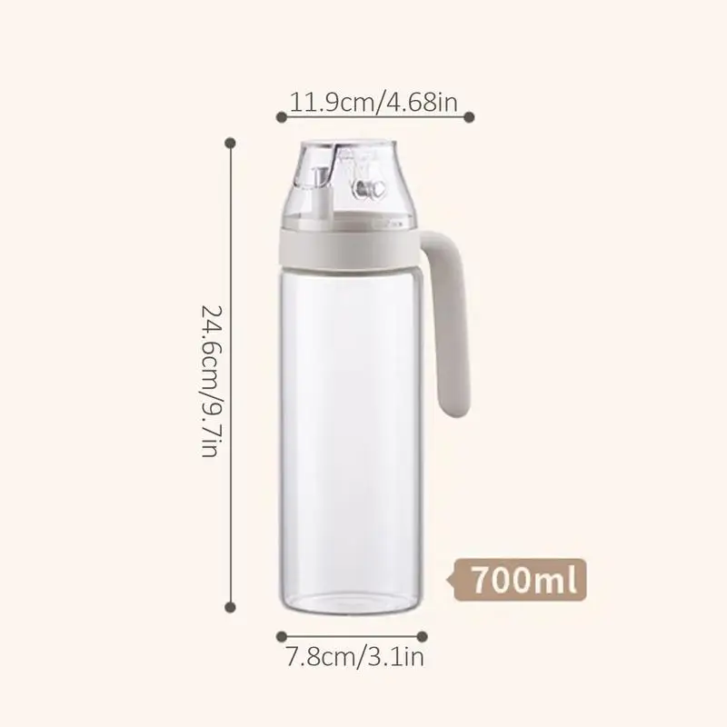 Contenedor de aceite desmontable para cocina, dispensador de aceite a prueba de polvo, olla portátil para el hogar, contenedor de aceite que ahorra trabajo para el hogar