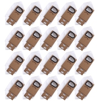 20 Pcs For Xiaomi Roborock H7 H6 Vacuum Cleaner Non-Woven Fabric Dust Bag Replacement Accessories Parts