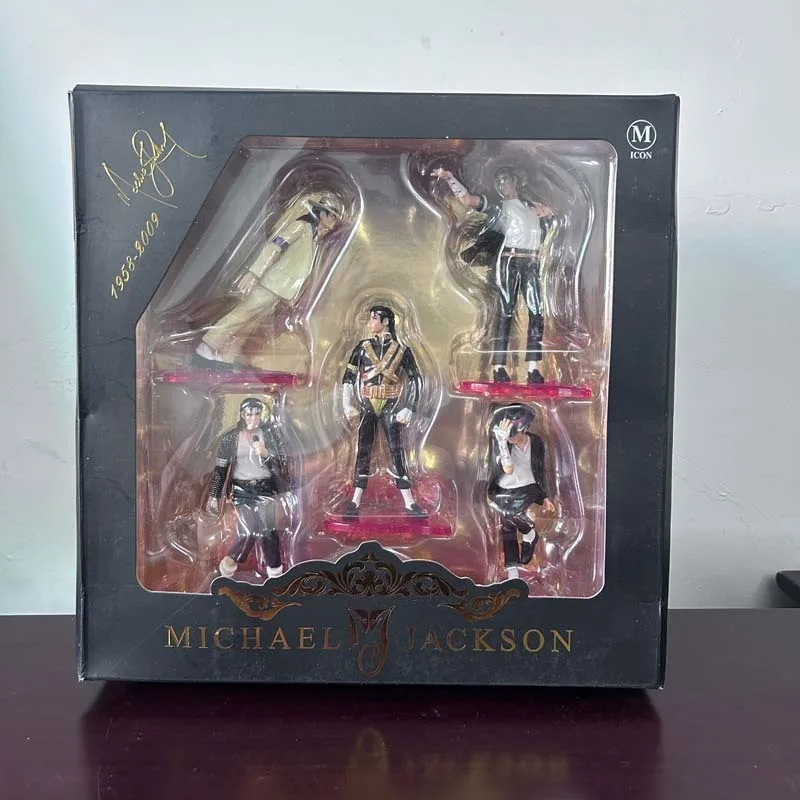 Michael Jackson Smooth Criminal Moonwalk Figma 096 Michael Jackson MJ Thriller Action Figure Model Toys Bookshelf Decoration