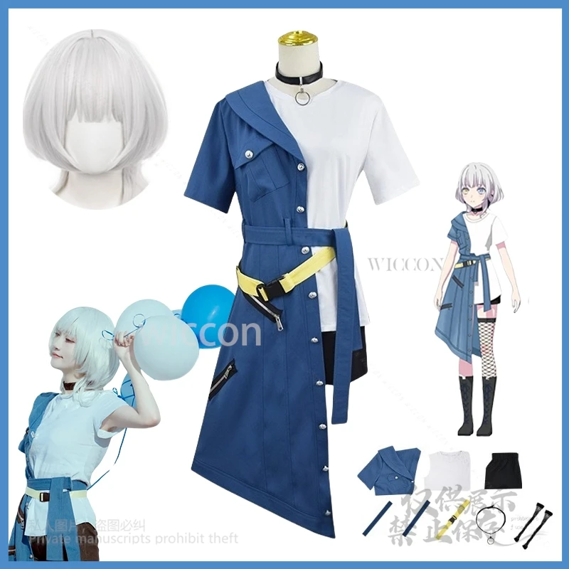 

Rana Kaname Anime BanG Dream! It's MyGO!!!!! Cosplay Cowboy Skirt Uniform Costume Wigs For Halloween Christmas Party Customized