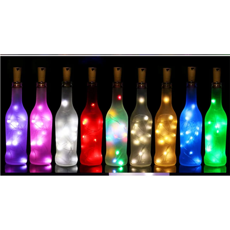 Cork Bottle Light 2M DIY LED Light Bar Light Birthday Party Wine Bottle Stopper Light Bar