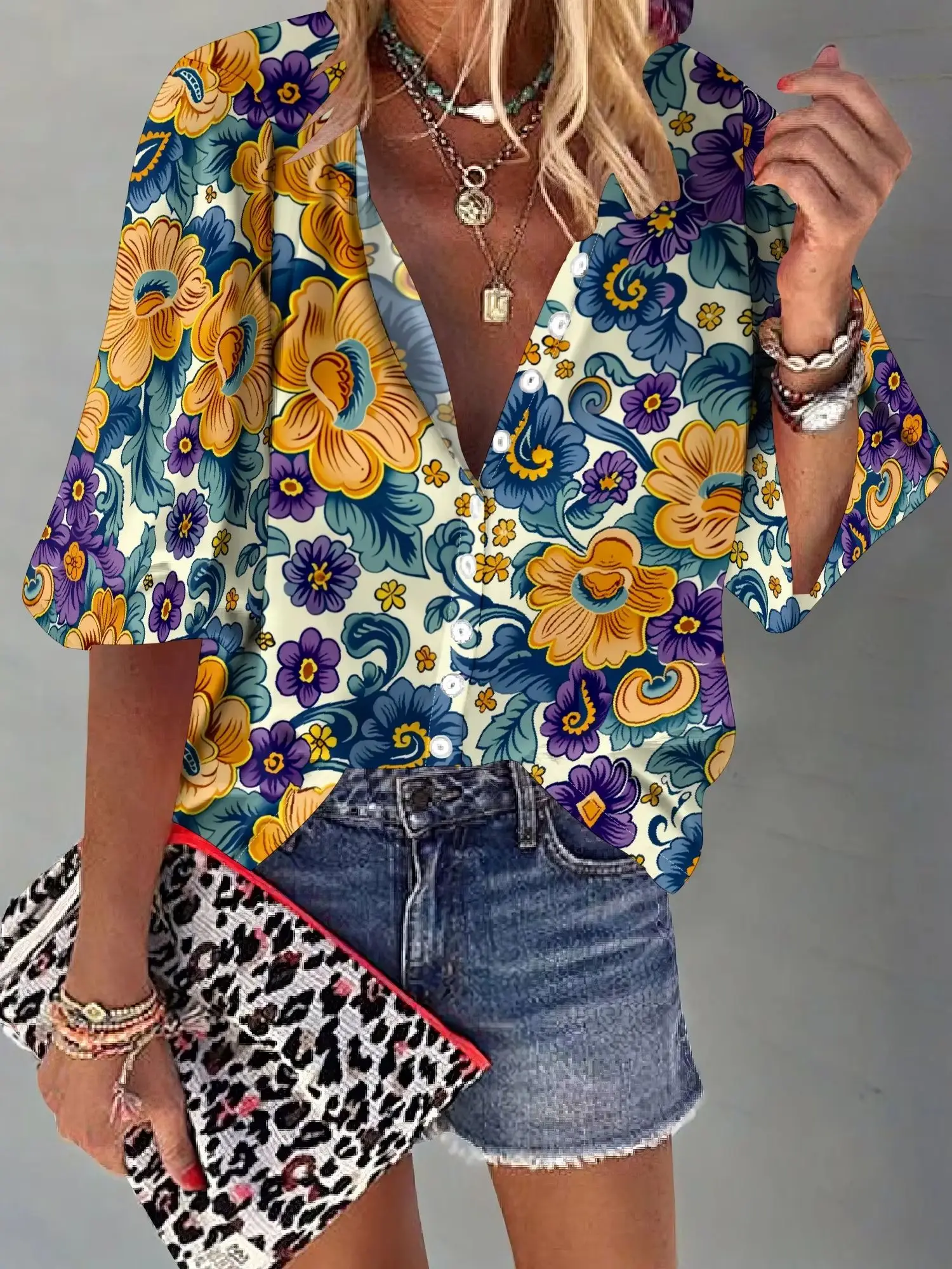 Рисунок 3 - Женская летняя винтажная блузка