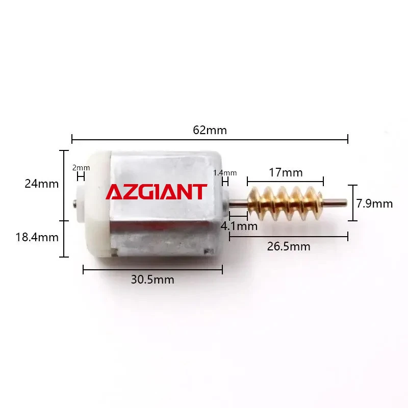 Azgiant DC 12V Car Trunk Latch Lid Lock Release Motor Worm Gear For Mercedes Benz CLS/GLE Brand New Auto Parts Tools DIY