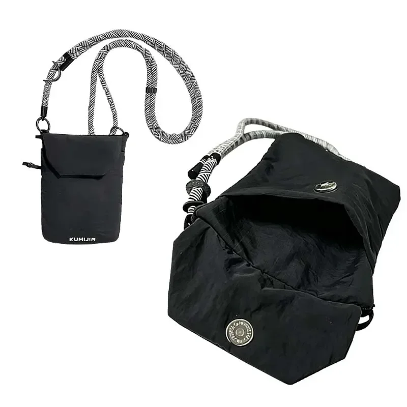 Multifunktionale Handytasche, Mini-Umhängetasche, Reise-Geldbörse, Puffy-Handtasche, RFID-Organizer-Etui, leicht zu versteckende Tasche – Detail 9