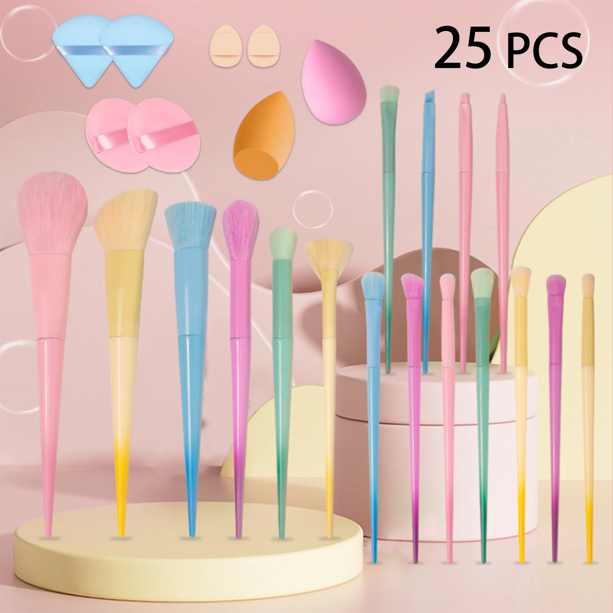 conjunto-de-25-pinceis-de-maquiagem-incluindo-pincel-para-base-po-facial-blush-corretivos-sombra-esponja-de-maquiagem-e-puff-de-po
