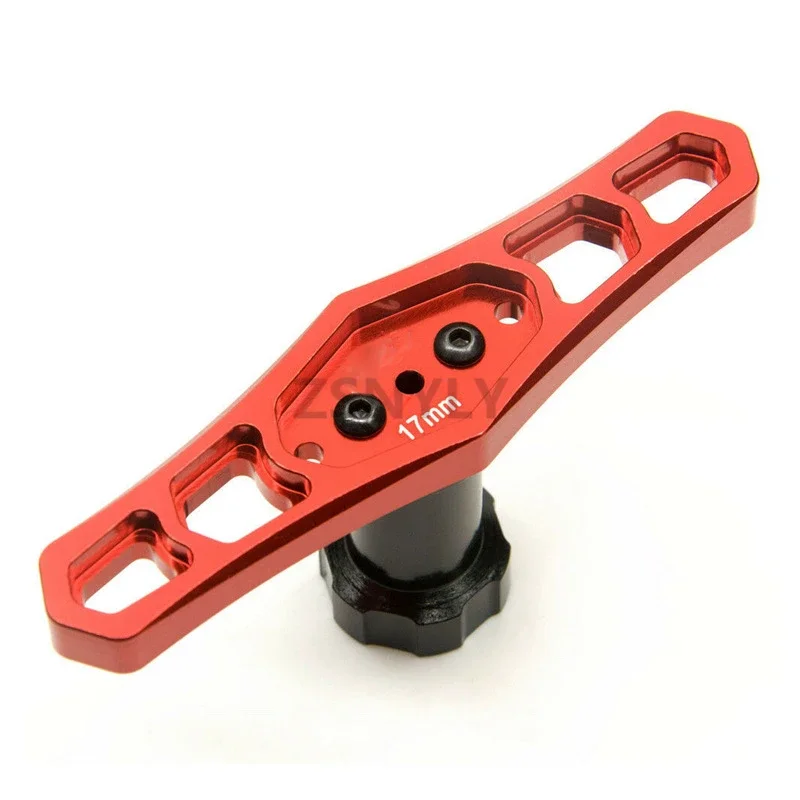 17mm Hub Socket Wrench Tires Wheel Nut Sleeve Tyre Disassemble Spanner Tool for 1/8 RC Model Car Truck Repair Tools