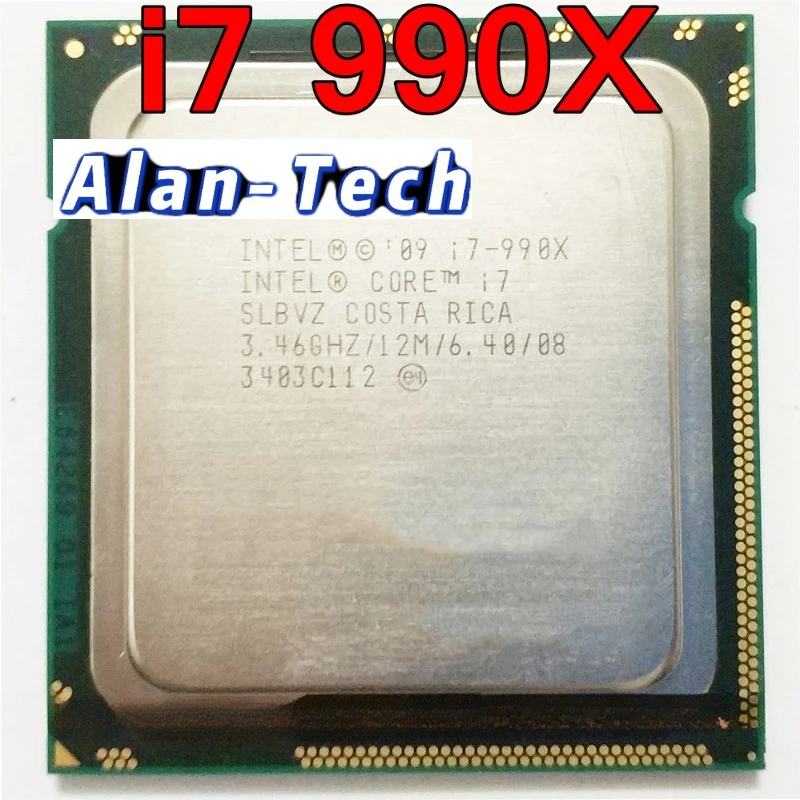 

Original Int-el CPU Core i7-990X Processor Extreme Edition i7 990X 3.46GHz 12M 6-Core Socket 1366