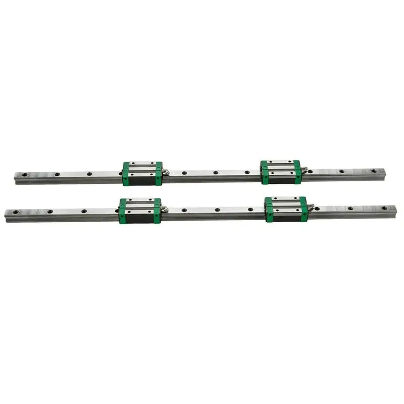 Kit de rails de guidage linéaire HSR20 de 1700 mm avec 4 blocs HSR20UU, système de mouvement linéaire de précision en acier pour machine CNC, tour, graveur, accessoire de pièces mécaniques industrielles