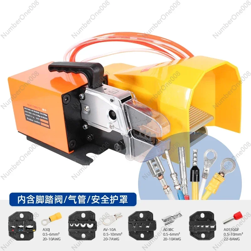 

AM-10 Electric Dynamic Crimping Machine Cold Pressing Automatic Terminal Machine Crimping Machine Crimping Pliers