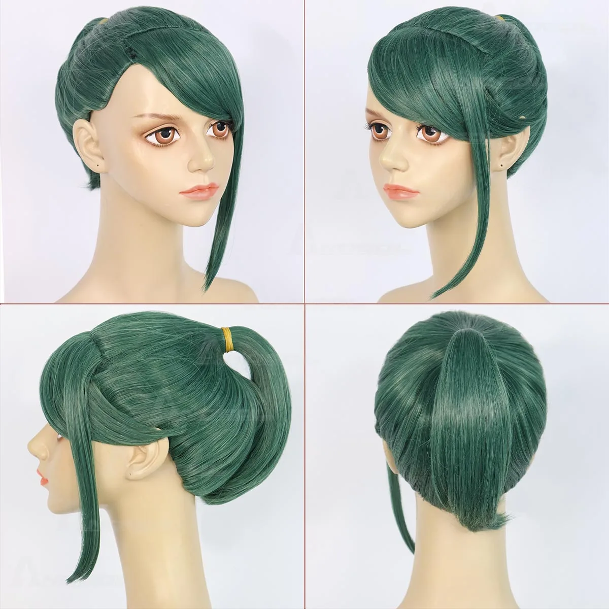 Maki Zenin Cosplay Jujutsu Kaisen Cosplay 60cm Christmas Dark Green Wig Cosplay Anime Cosplay Halloween Party Role Play Wigs