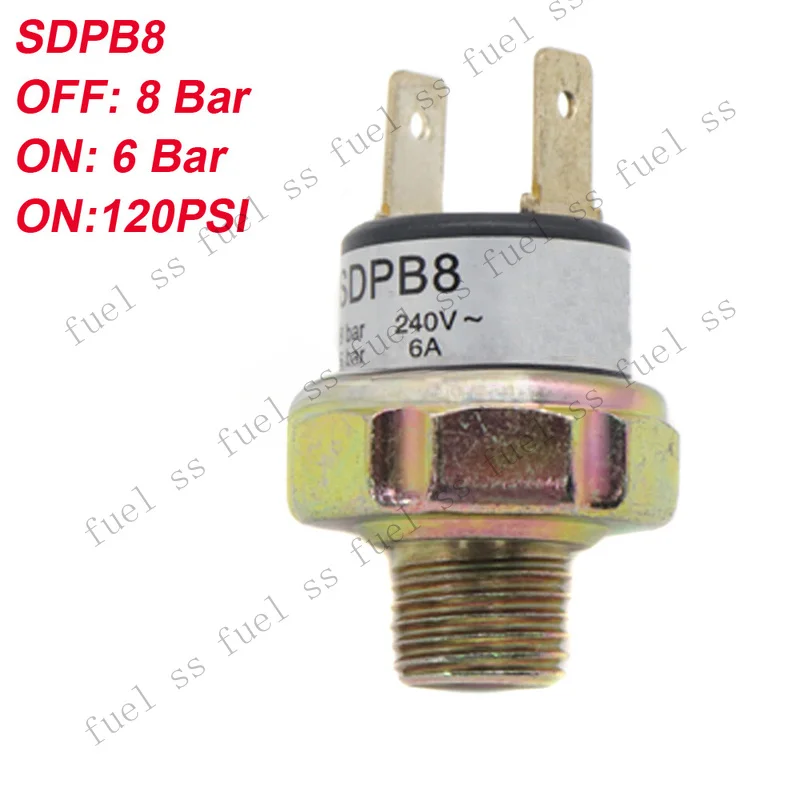 S+ Air Pressure Switch Tank Mount Thread 1/4