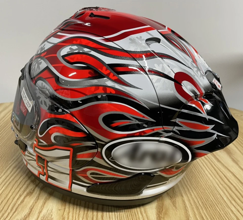 オートバイ中野ハガリアリアスポイラートリムヘルメットスポイラー