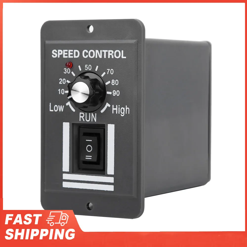 DC12-60V 20A DC Brush Motor Speed Controller Forward/Reverse Electric Motor Speed Regulator Motor Speed Governor