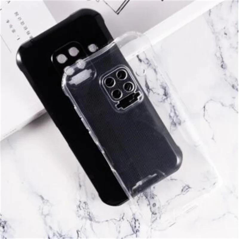 Soft Silicone TPU Case For Blackview BV5100 Pro Phone Black Slim Anti-fall Protective Shell For Blackview BV5100 Pro Back Cover