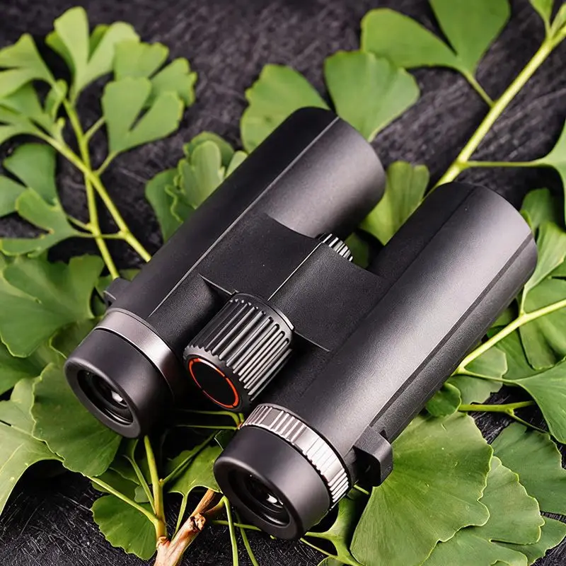 Binoculars 10x42 High Definition Transparent Goggles Waterproof Bak-4 Prism Outdoor Birding Concert Travel Portable