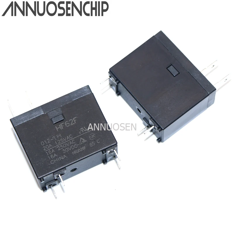 10PCS/Lot Relay  HF62F-024-1H JQX-62F-012-1H JQX-62F-024-1H 16A250VAC 4PIN HF62F HF62F-012-1H