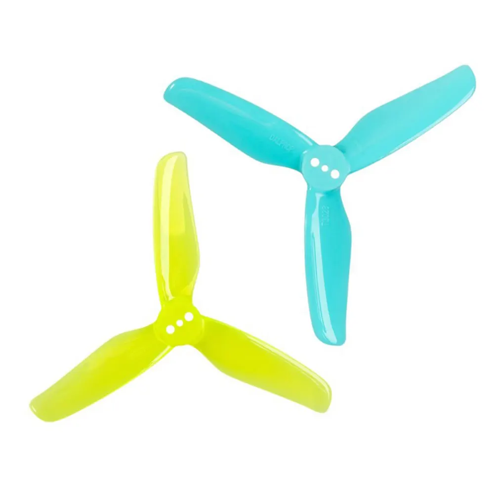 

Dalprop New Cyclone T3028 3-blade Propeller Compatible 1.5mm Mounting Hole 3028 for RC FPV Racing Drone