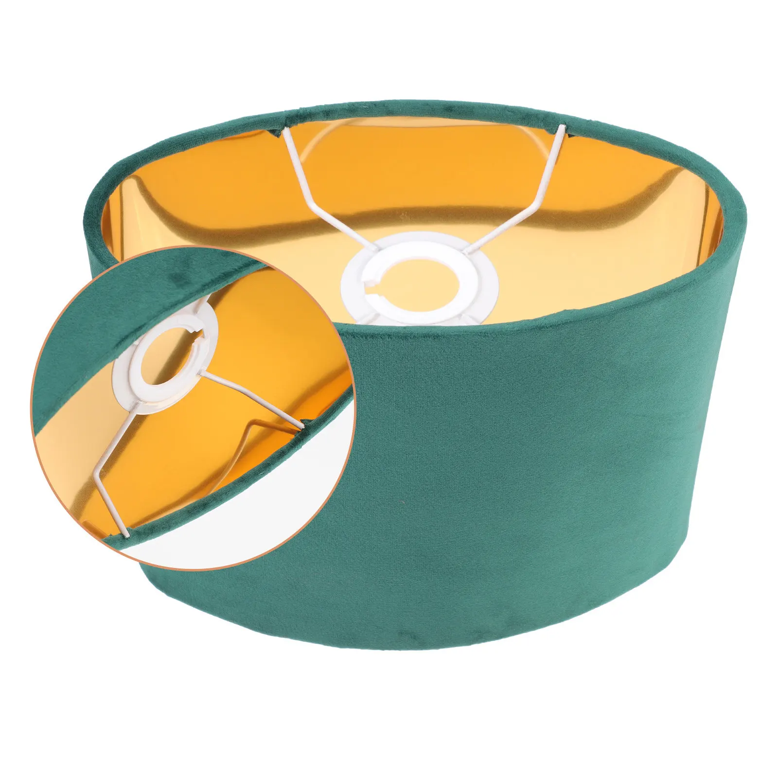 1PC Stable Oval Lampshade Practical Cloth Light Cover for Room And Desktop Decor Durable Simple Lamp Cover