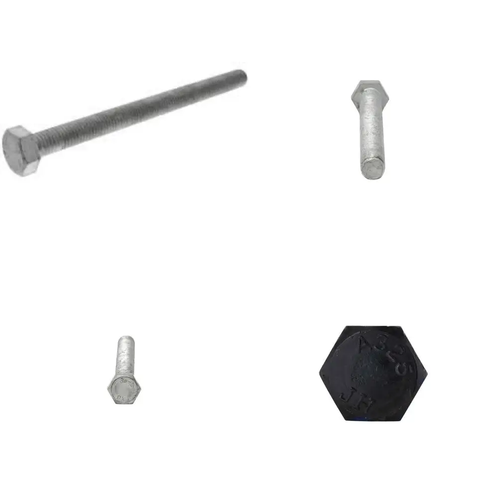 

Оцинкованные шестигранные болты с горячим оцинкованным покрытием, класс А, полная резьба 1/2-13 x 7, количество 25, крепеж для тяжелых условий эксплуатации