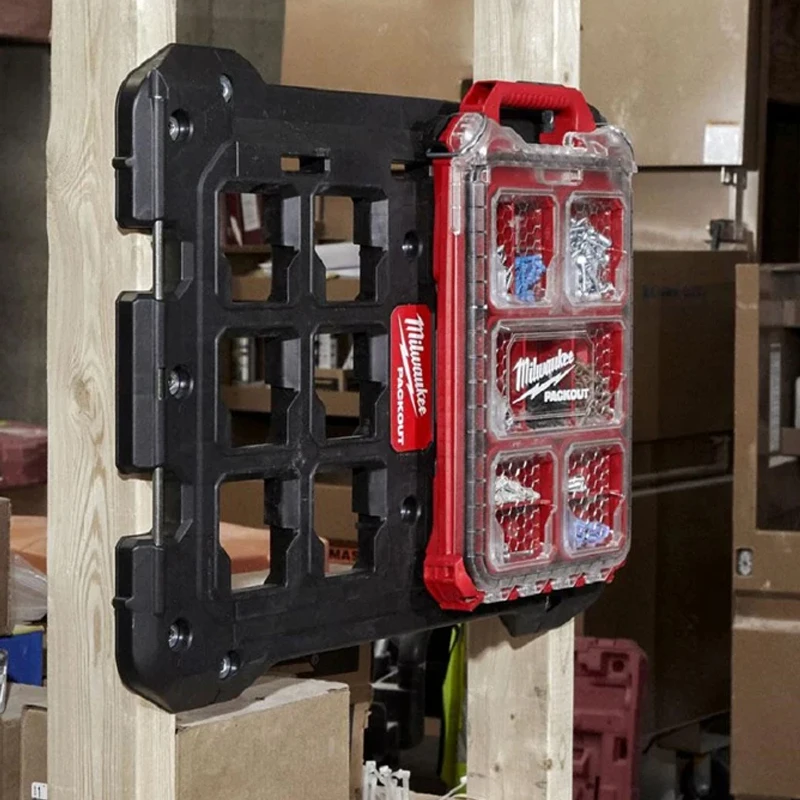 Milwaukee 48-22-8485 PACKOUT Mounting Plate Durable Wall mounted  Load Bearing 100 Pounds Tool Storage Spare Parts Tool