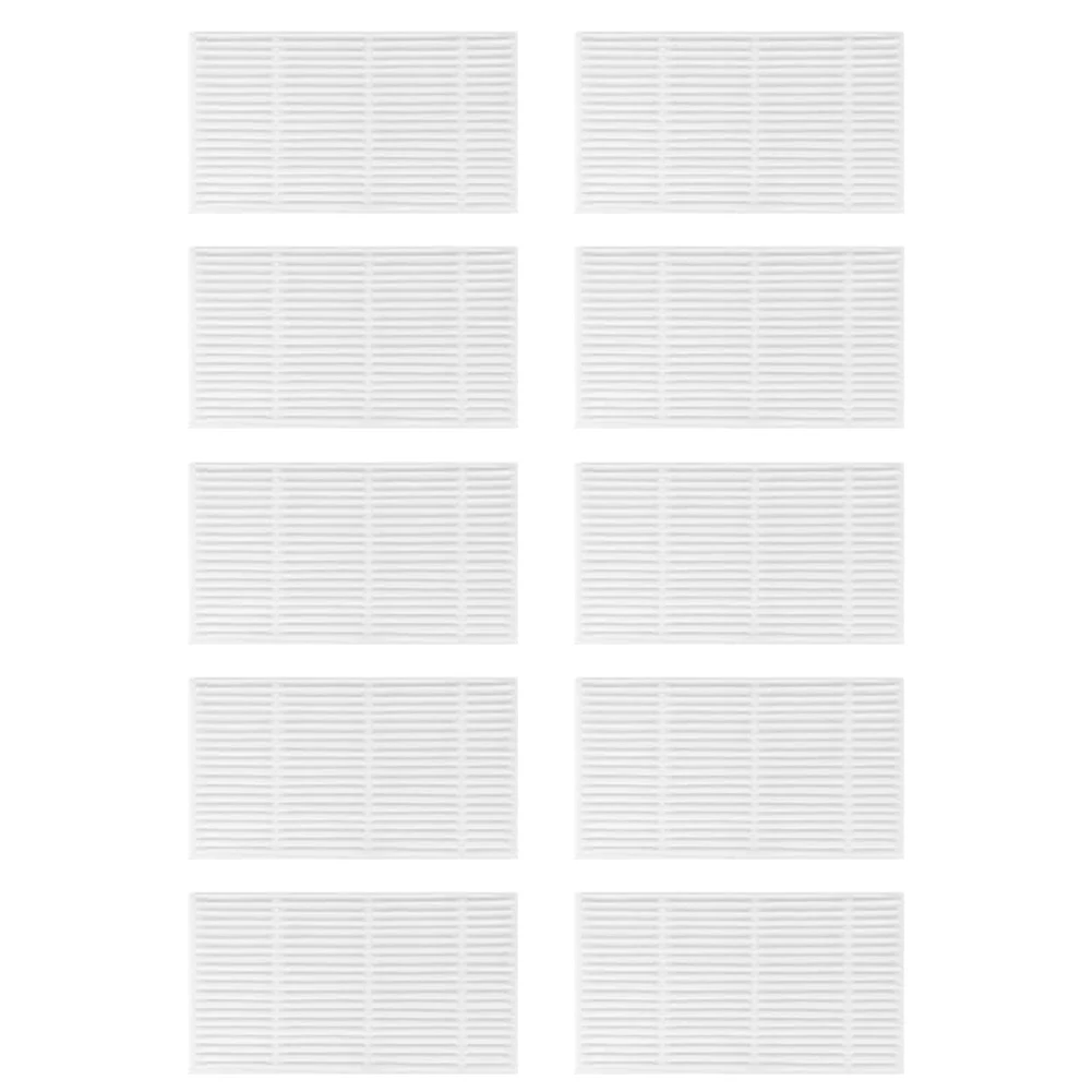 10/4PCS 로봇 진공 교체 필터 세트 MONSGA MR1 로봇 진공 필터 용 효율적인 먼지 입자 및 애완 동물 비듬 제거