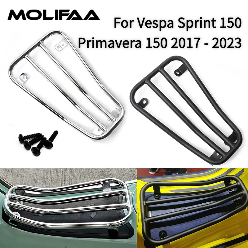 

Передняя багажная полка для мотоцикла для Vespa Sprint 150 Primavera 150 2017-2023, кронштейн для хранения ног, полка для педали, аксессуары