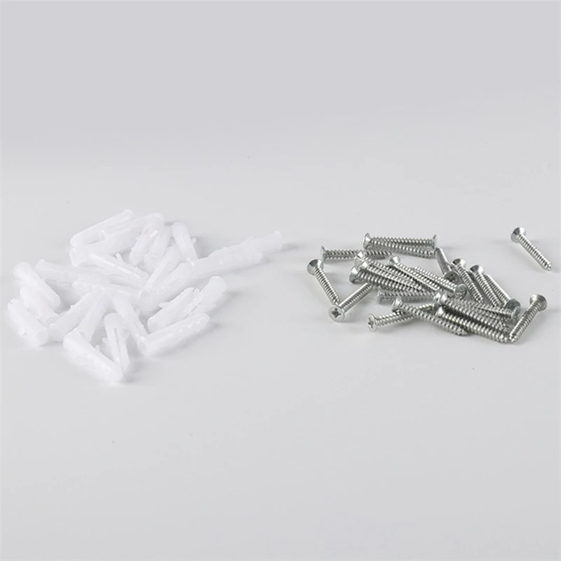 Set 5/10 Set ganci in metallo resistente Robusta soluzione archiviazione per l'organizzazione cucina e armadio