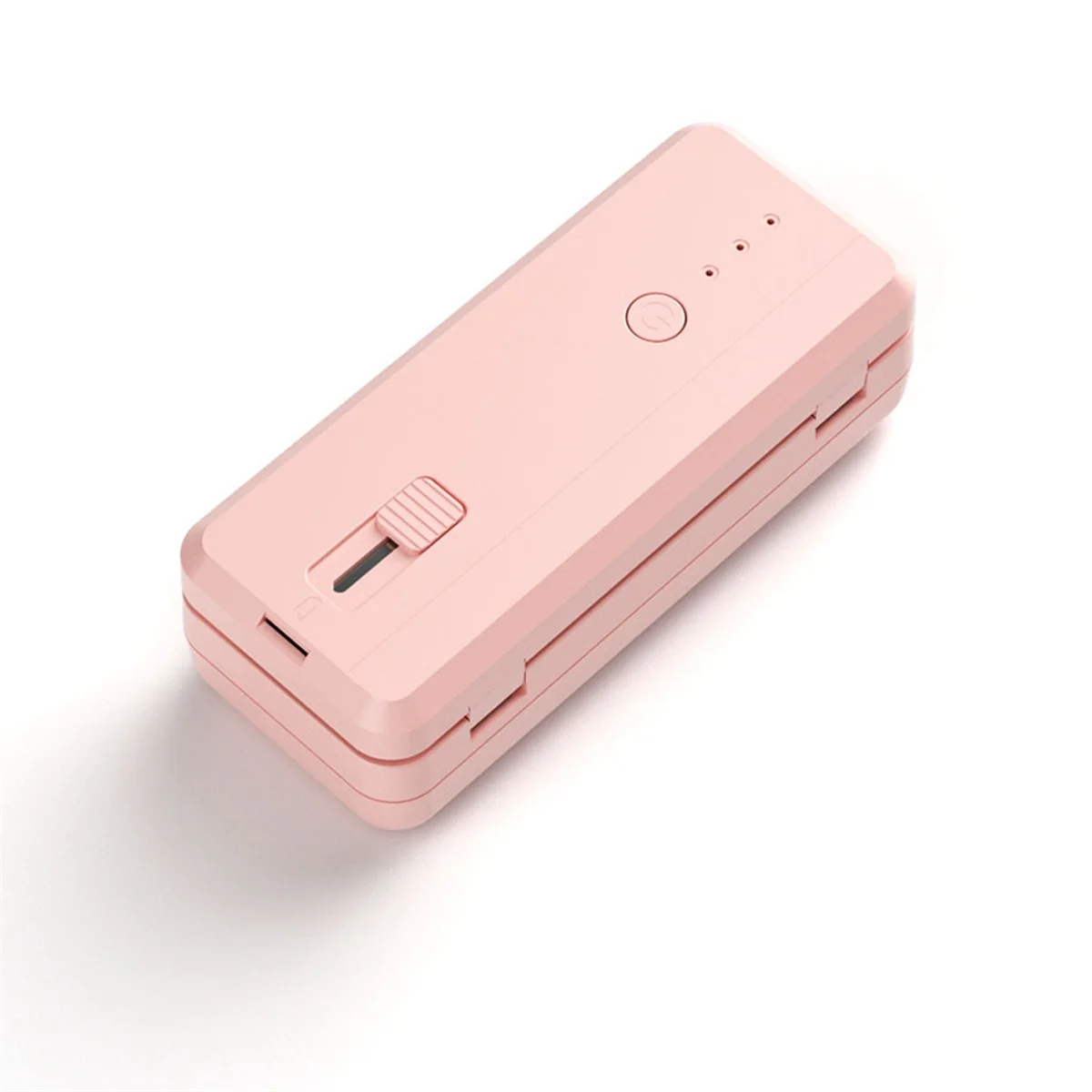 Mini aferidor de calor portátil mini saco aferidor de calor saco aferidor de mão para sacos de chip sacos de plástico armazenamento de alimentos, rosa-T33C