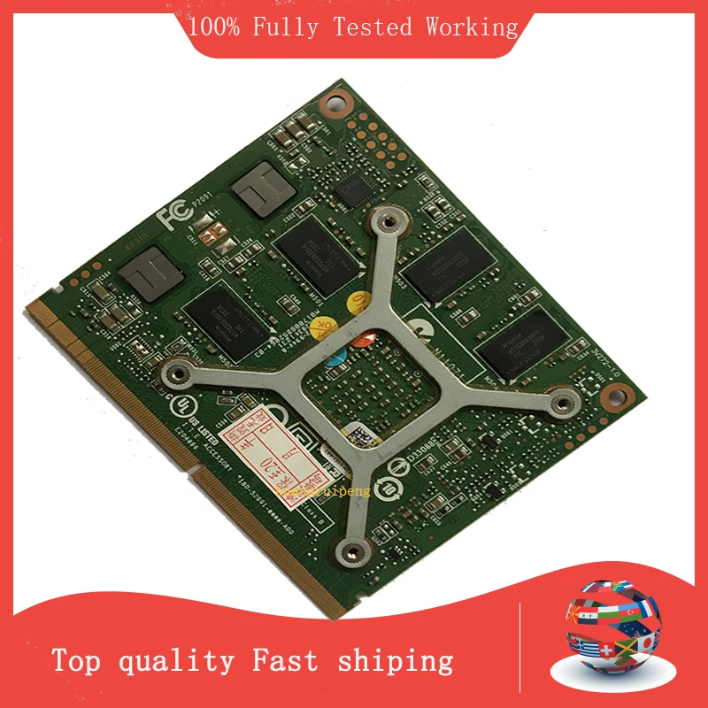 For iMac A1311 A1312 For HP 8740W 8760W 8540W 8560W Dell M4700 M4800 Quadro K1000M GDDR3 2GB N14P-Q1-A2 Video Graphics Card