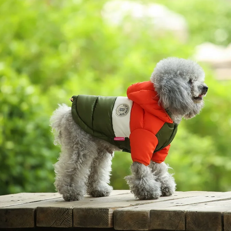 Wasserdichte Hundejacke Winter Haustier Daunen Baumwolle Weste Luxus Hundekleidung Chihuahua Französische Bulldogge Hundemantel Welpe Warmes Hundekostüm – Detail 8