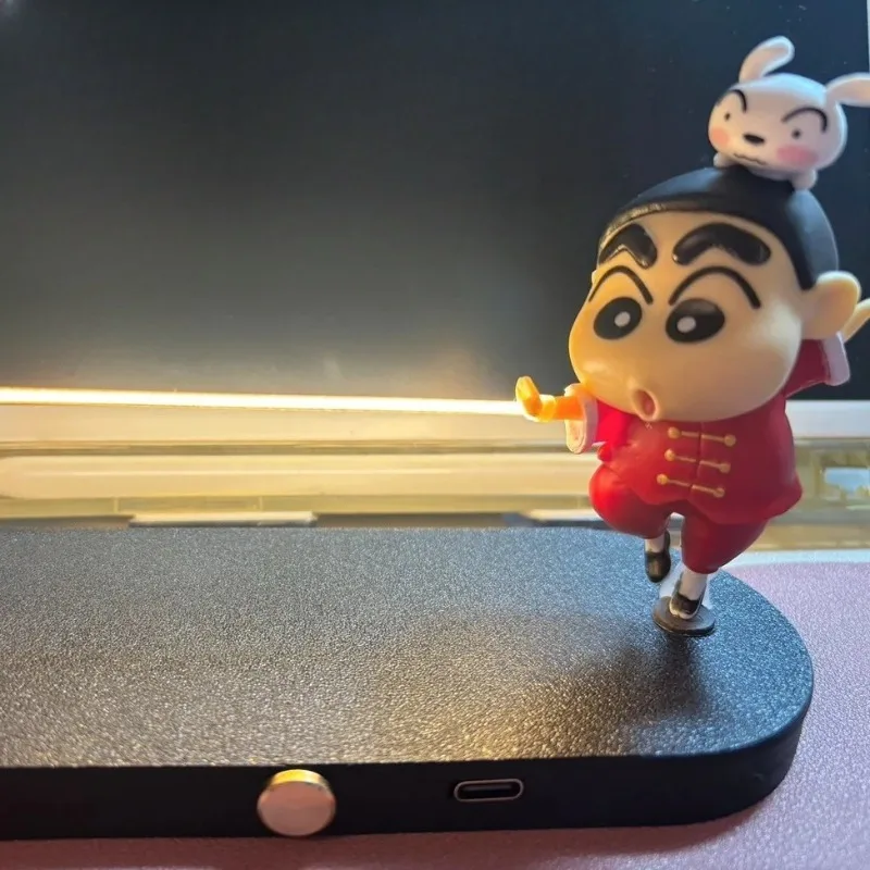 

10cm Anime Dynamic Light Wave Night Light DIY Finished Figure Model Car Desktop Doll Ornaments Collections Gift Toys for Friends