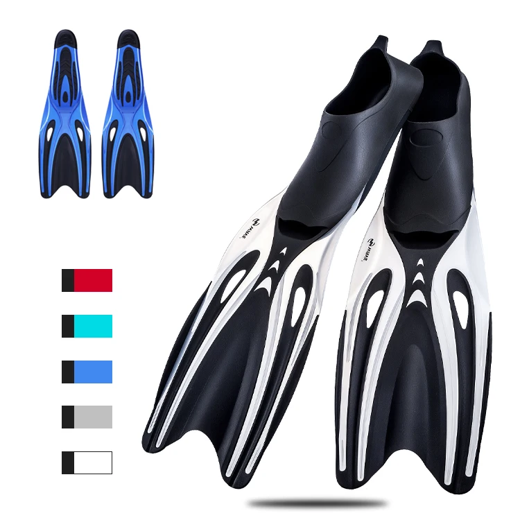 Professional Scuba Full Footpocket Spearfishing Snorkeling Fins Water Sport Diving Flippers Swimming Equipment