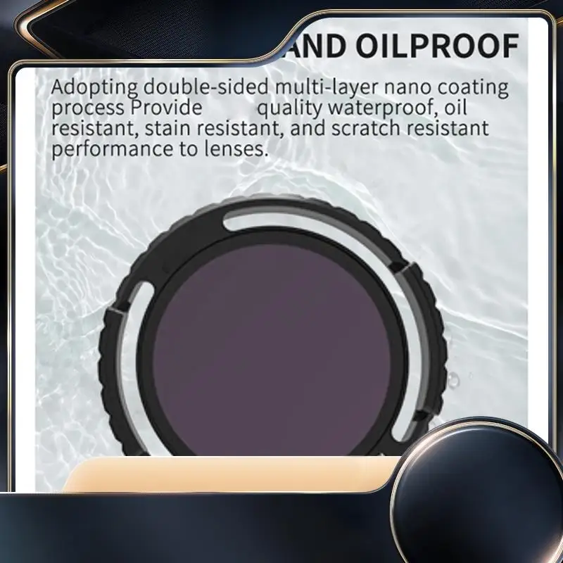 

ND16PL Lens Filter For DJI Avata 2 Drone Waterproof Anti Whiteout UV Blocking Filters Pretection Lens Drone Parts Accessories-N3