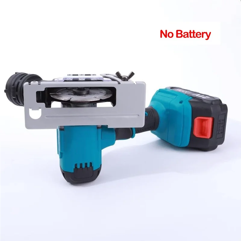 【Superdeals】Mini Angle Grinder Cordless 3 Inch Electirc CUT OFF Tool Cutting Circular Saw Power Tool For  20V Battery