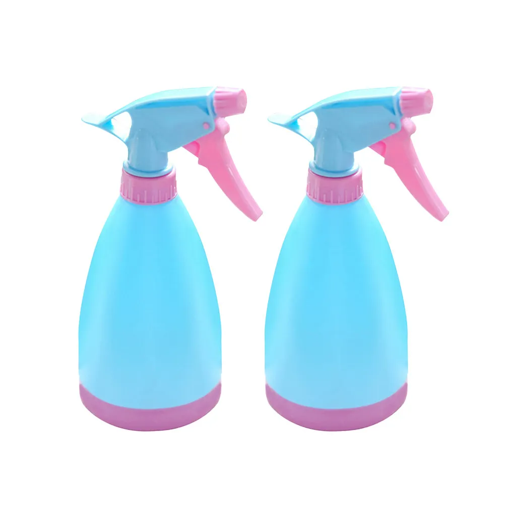 Ergonomic Hand Press Watering Can with Adjustable Sprayer – 2pcs Candy-Design for Plants, Flowers, Gardening