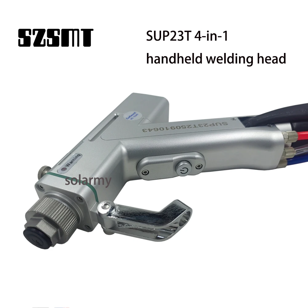 الأصلي الجديد أربعة في واحد اليد التنظيف بالليزر قطع لحام رئيس SUP23T ل 0-3KW آلة لحام ليزر محمولة