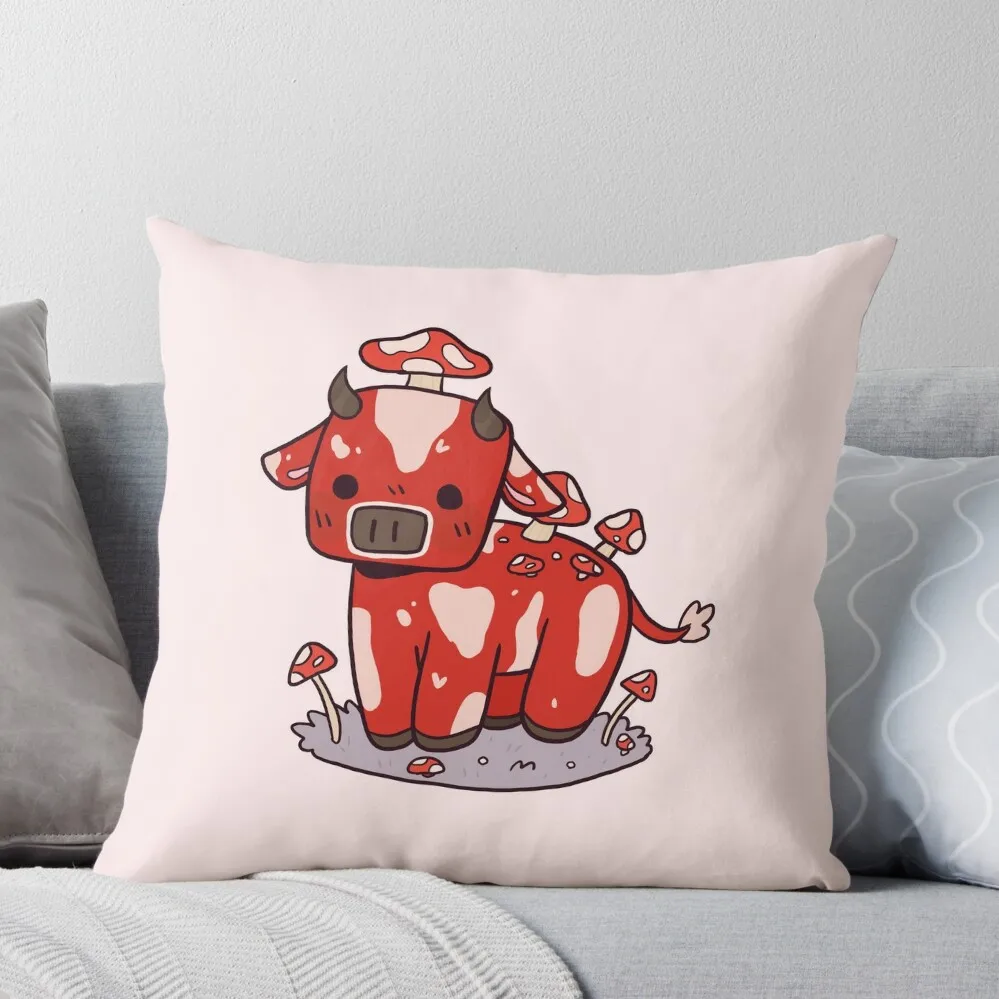 

Little Mooshroom Throw Pillow luxury sofa pillows Decorative Sofa Cushions